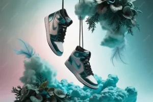 Air Jordan 1 MM High Galactic Jade Women's Lifestyle Shoes